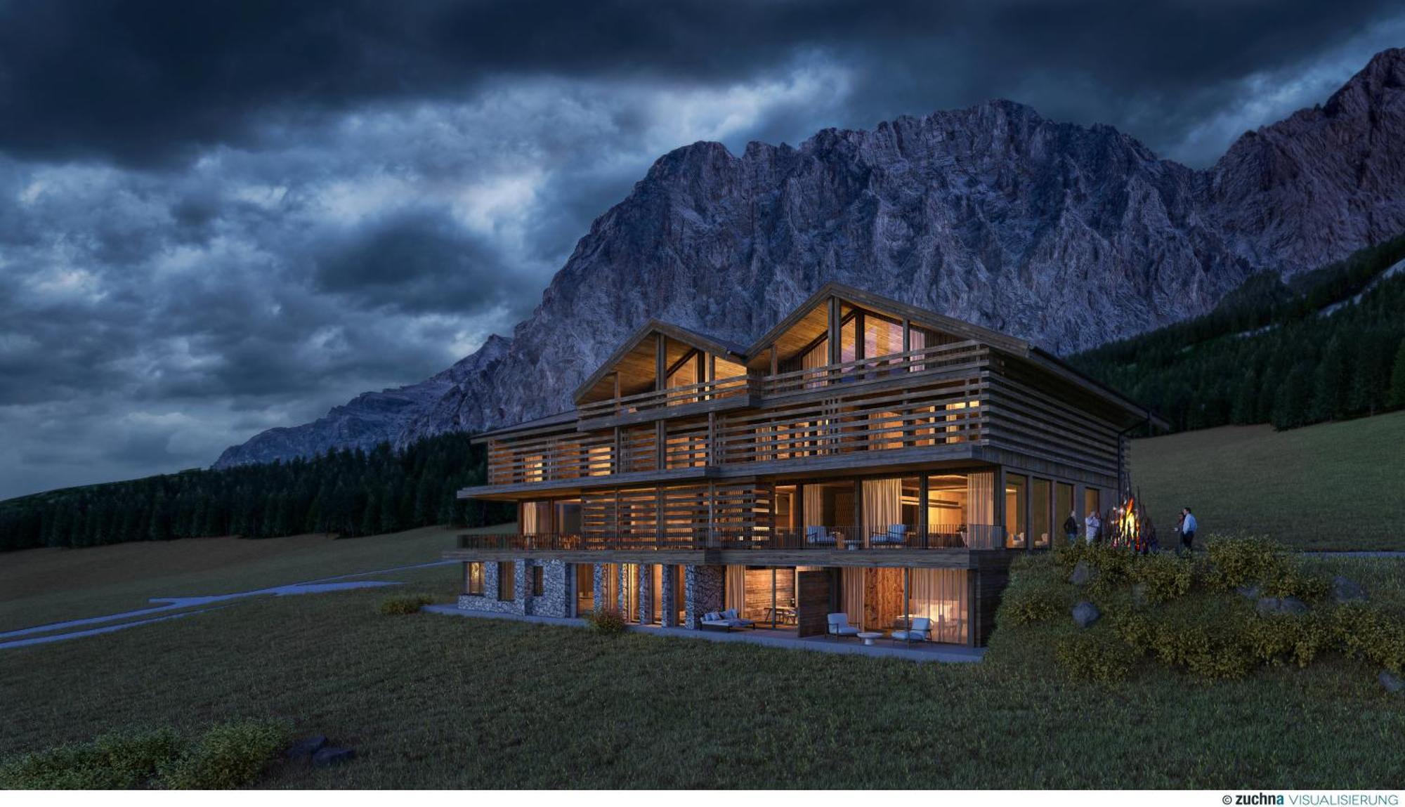Eriro Hotell Ehrwald Exteriör bild